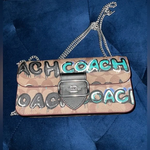 Coach X Mint + Serf Morgan Crossbody In Signature Canvas - Picture 3 of 12